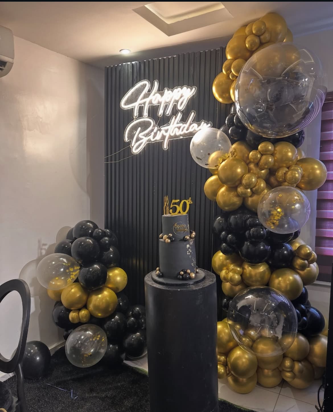 Birthday decoration Lagos — luxury styled celebration setup