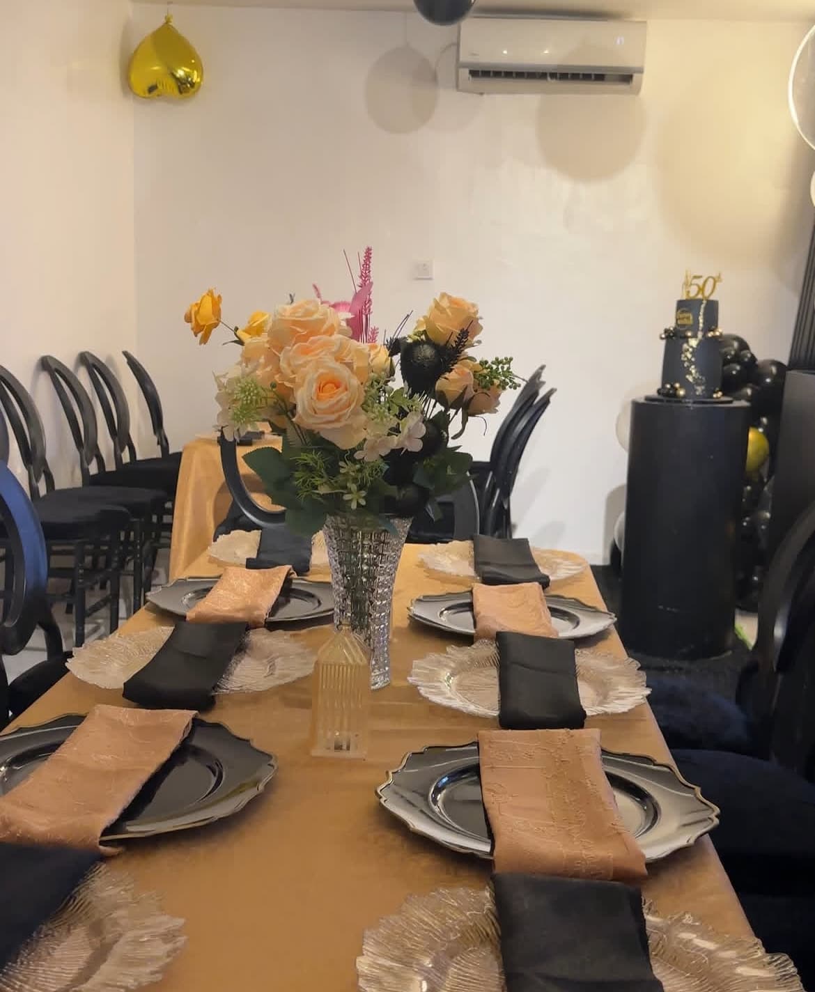 Birthday party decoration Lagos — elegant themed event styling